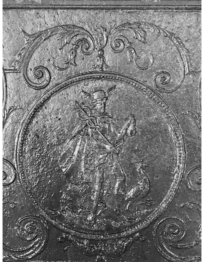 Maison Leon Van den Bogaert Pharmazeutische Kaminplatte Medicine Man