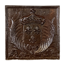 Maison Leon Van den Bogaert Het jaar 1637 koning van Frankrijk Lodewijk XIII plaat