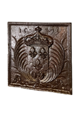 Maison Leon Van den Bogaert Kaminplatte von 1637 mit Ludwig XIII., König von Frankreich