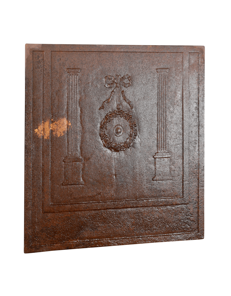 Maison Leon Van den Bogaert Dekorative Kaminplatte aus der Zeit Louis XVI