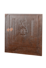 Maison Leon Van den Bogaert Louis XVI Period Decorative Fireback Plate