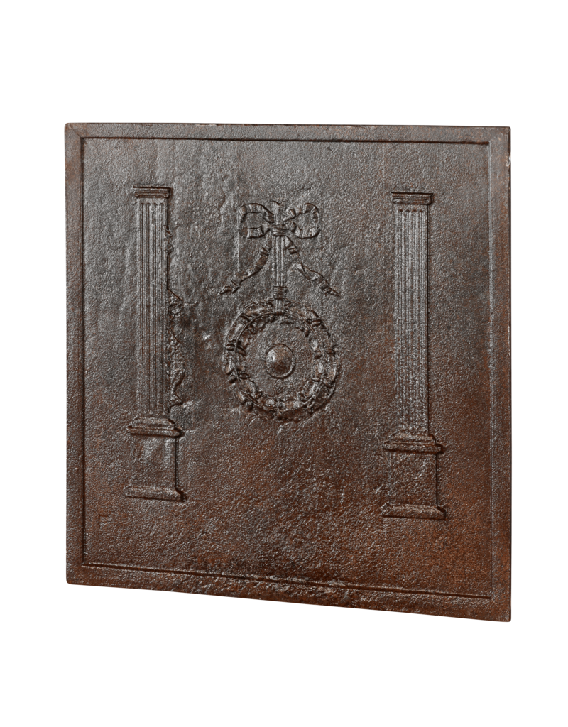 Maison Leon Van den Bogaert Placa Decorativa Para Chimenea Del Período Luis Xvi