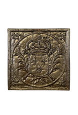 Maison Leon Van den Bogaert Französische Könige Wappen Kamin-Dekor-Teller
