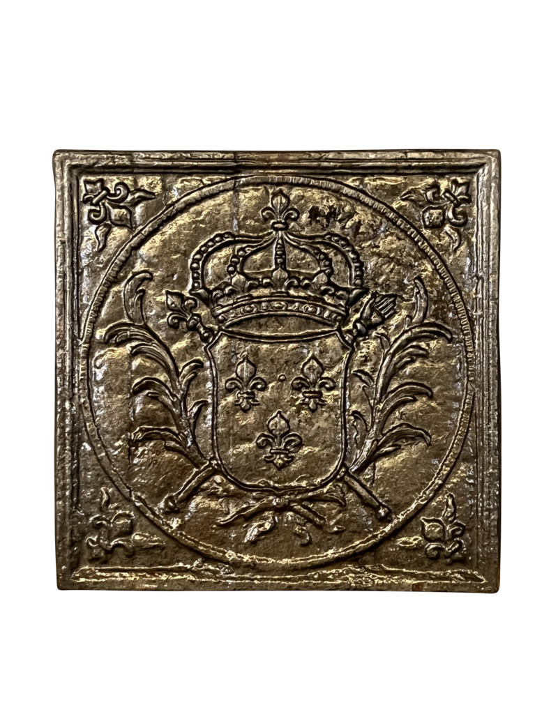 Maison Leon Van den Bogaert Franse Koningswapen Haarddecoratieplaten