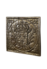 Maison Leon Van den Bogaert Platos Decorativos Para Chimenea Con Escudo De Los Reyes De Francia