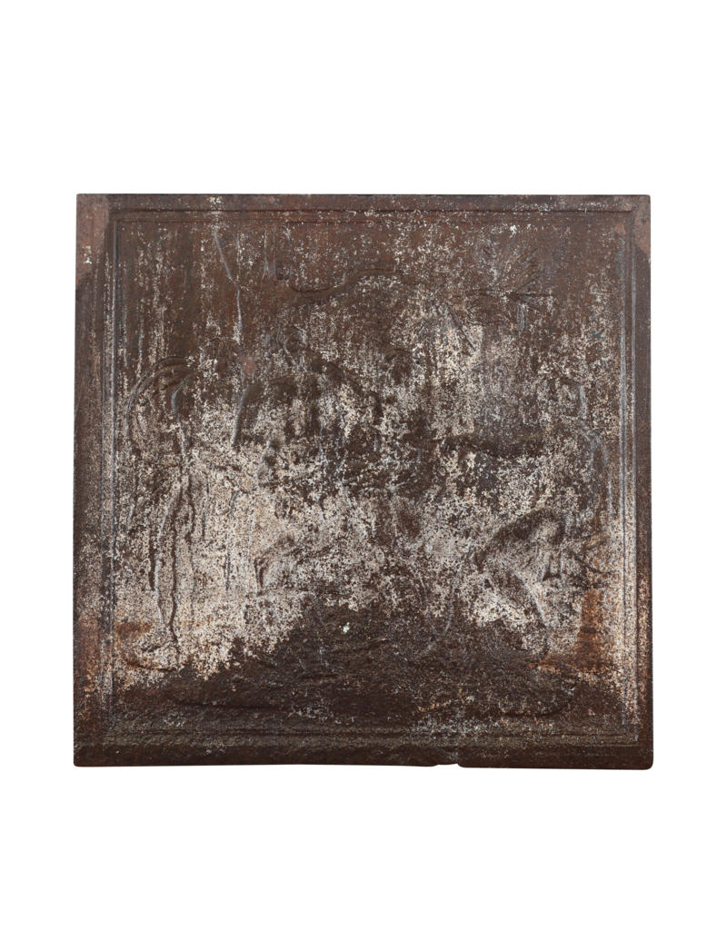 Maison Leon Van den Bogaert Dekorative Kaminplatte mit Basrelief