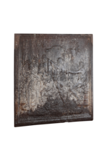 Maison Leon Van den Bogaert Dekorative Kaminplatte mit Basrelief