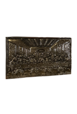Maison Leon Van den Bogaert The Last Supper Wal Plate In Cast Iron