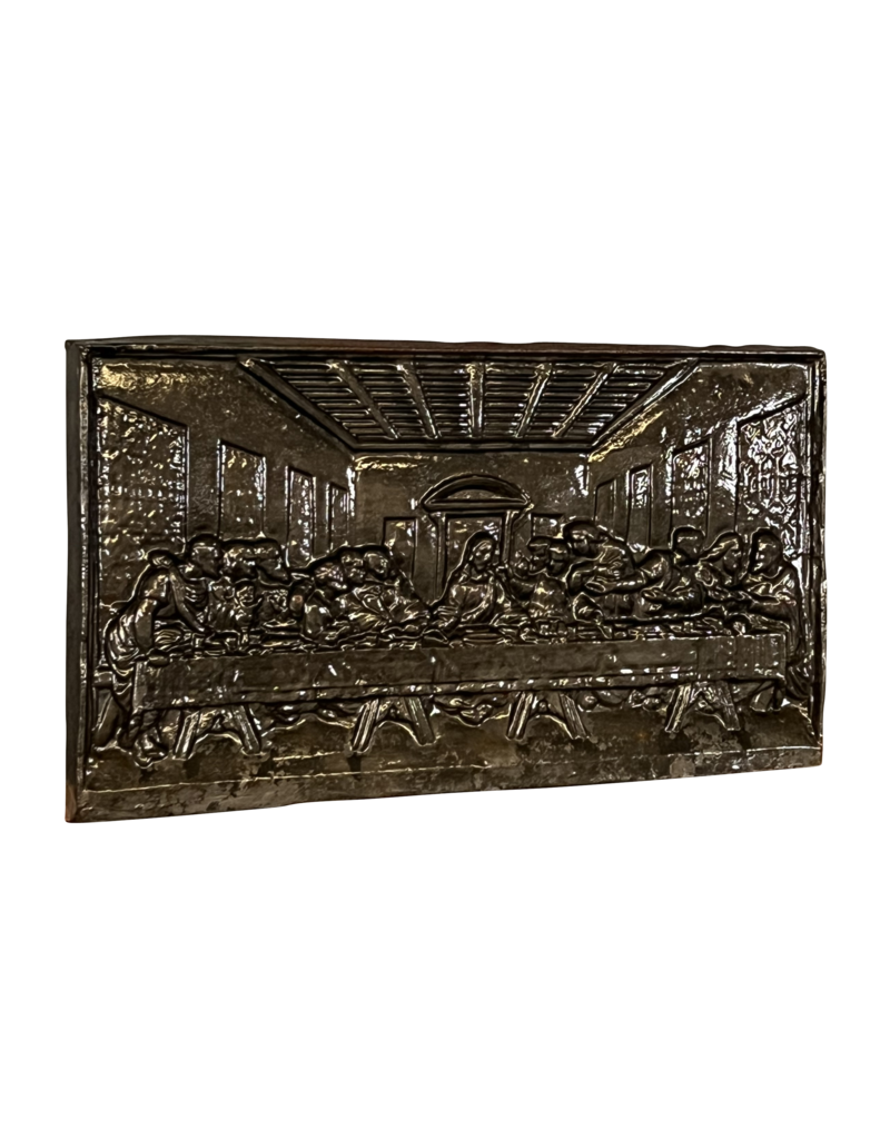 Maison Leon Van den Bogaert Plaque Murale La Cène En Fonte