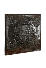 Maison Leon Van den Bogaert Historic Fireplace Plate 1610 Catherine de Clèves-Nevers