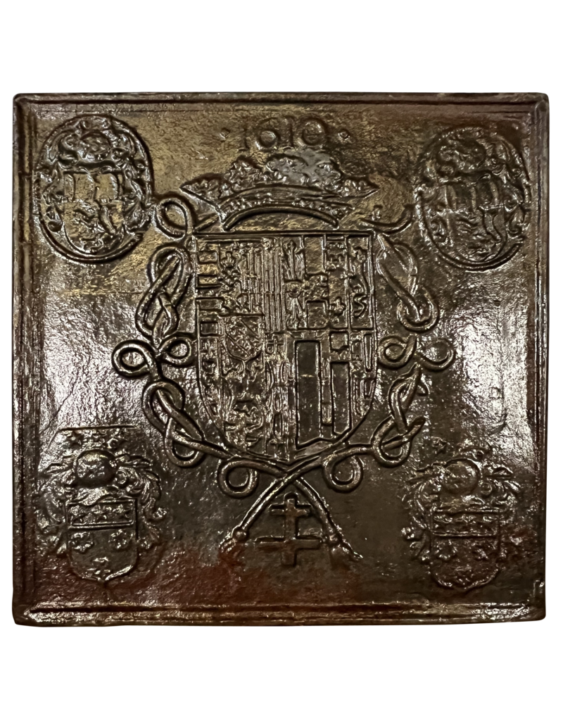 Maison Leon Van den Bogaert Historischer Kaminplatte 1610 Catherine de Clèves-Nevers