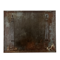 Maison Leon Van den Bogaert Placa de chimenea Luis XVI con Columnas