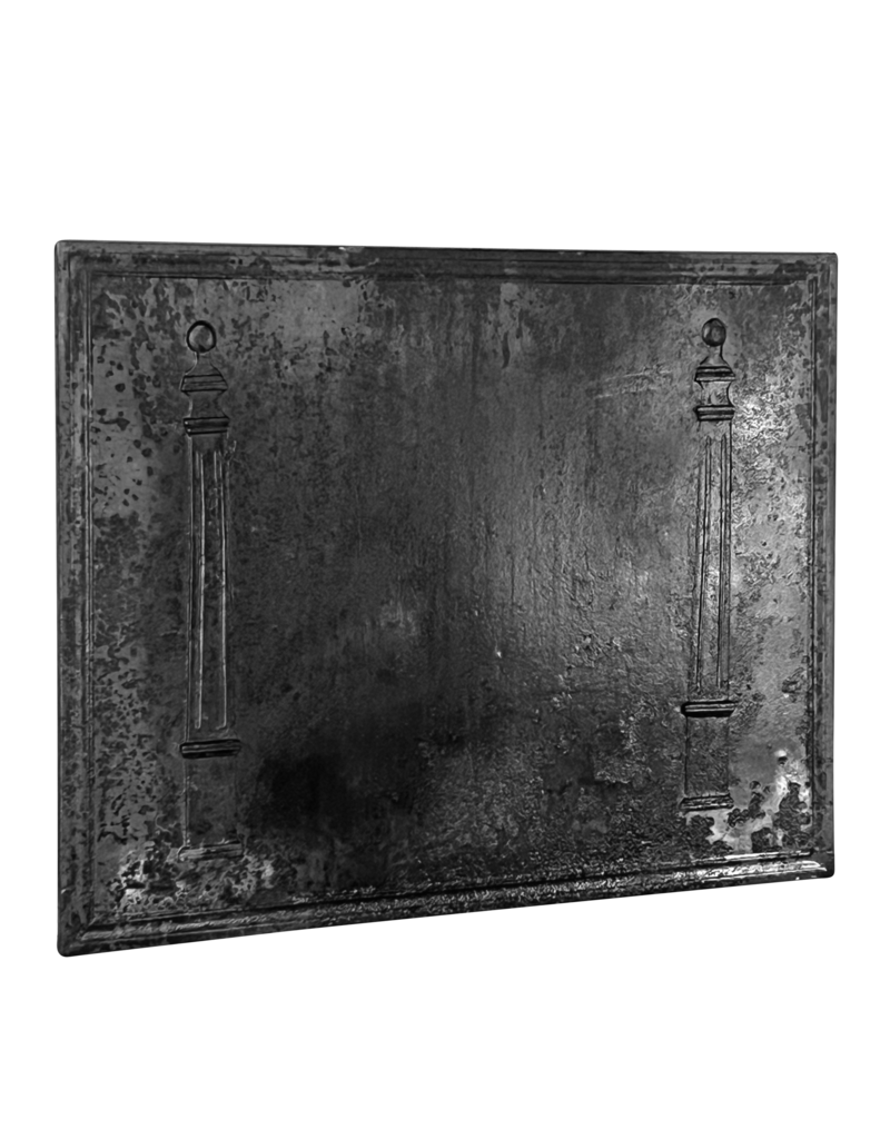 Maison Leon Van den Bogaert Louis-XVI-Kaminplatte mit Säulenmotiv