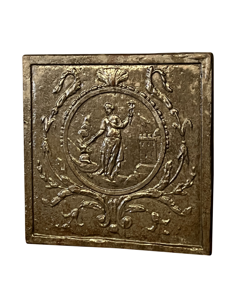 Maison Leon Van den Bogaert The Alchemist Wall Plate Cast Iron Fireplacedecor