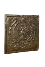 Maison Leon Van den Bogaert Alchemist Wandplatte aus Gusseisen, Kamindekoration