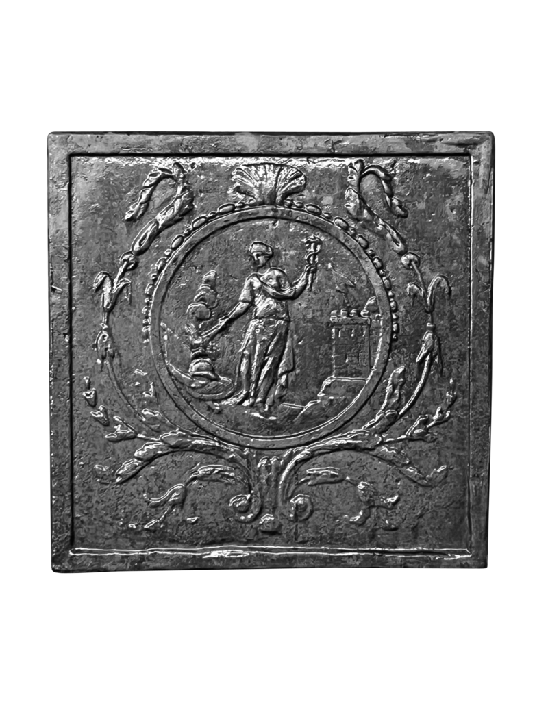 Maison Leon Van den Bogaert The Alchemist Wall Plate Cast Iron Fireplacedecor