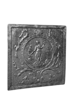 Maison Leon Van den Bogaert Alchemist Wandplatte aus Gusseisen, Kamindekoration