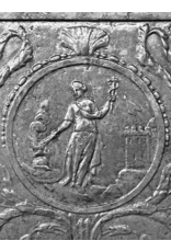 Maison Leon Van den Bogaert Plaque Murale En Fonte The Alchemist Pour Cheminée