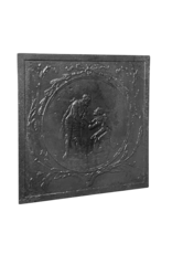 Maison Leon Van den Bogaert Placa De Hierro Fundido De Gato Militar Francés