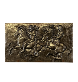 Maison Leon Van den Bogaert Bassrelief aus Gusseisen