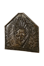 Maison Leon Van den Bogaert Placa De Chimenea De Hierro Fundido Renacentista