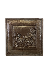 Maison Leon Van den Bogaert Plaque Décorative Chinoise De Style Français En Fonte