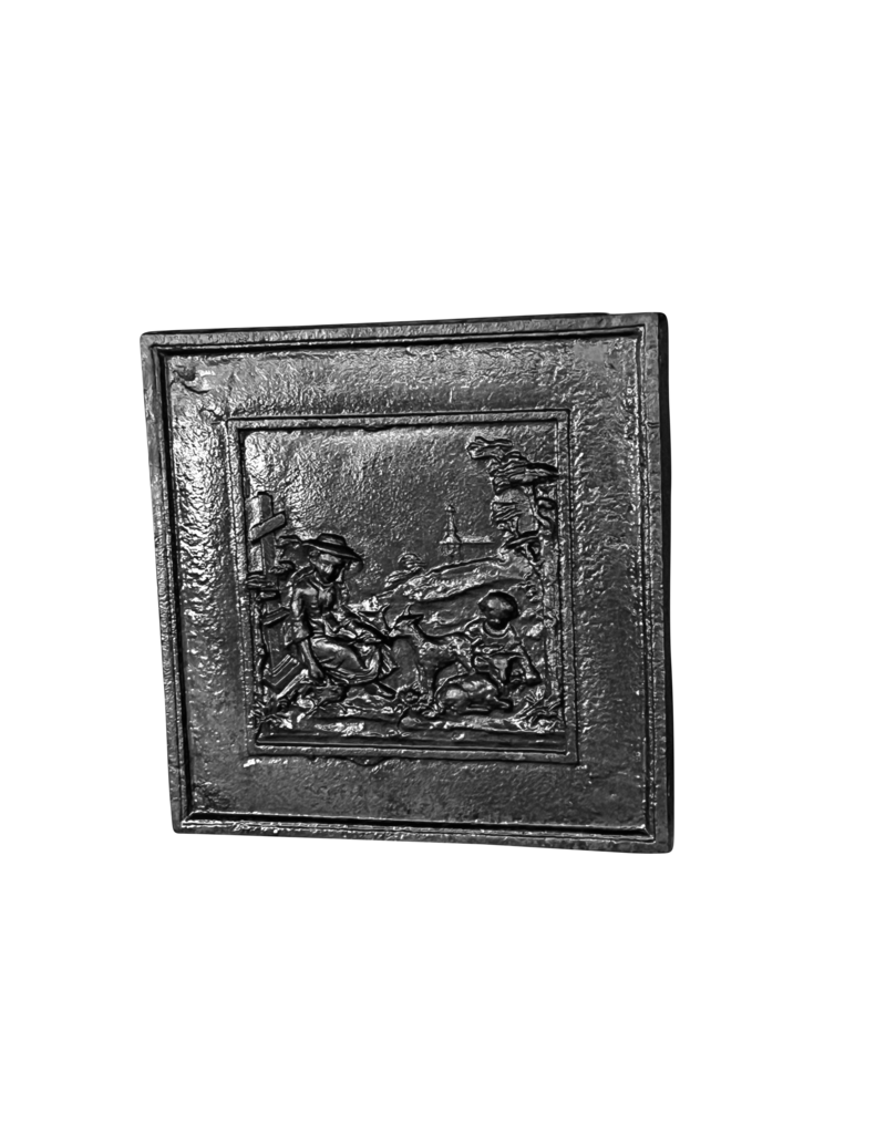 Maison Leon Van den Bogaert Franse Stijl Chinese Decoratieplaat In Gietijzer