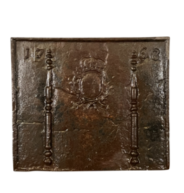 Placa De Época Luis Xvi Fechada En 1763