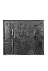 Maison Leon Van den Bogaert Louis XVI Period Fireplaces Plates Cast Iron