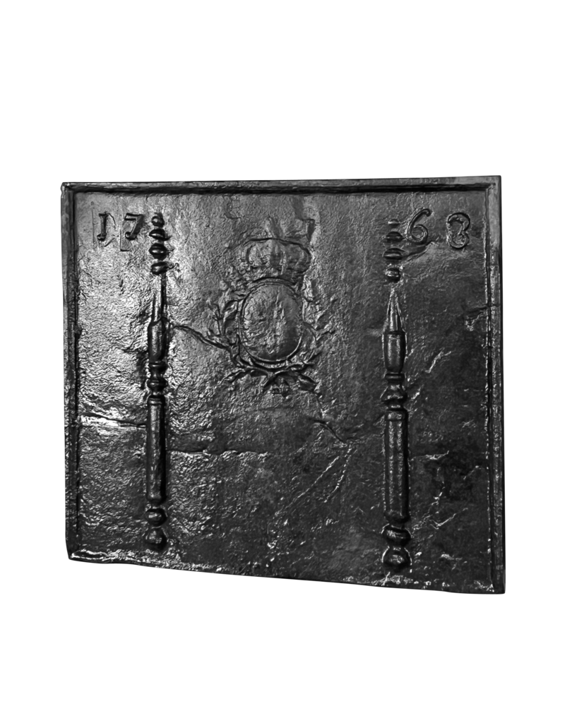 Maison Leon Van den Bogaert Louis XVI Periode Haarden Plaat In Gietijzer