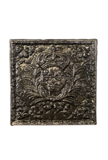 Maison Leon Van den Bogaert French Royal Coat of Arms Fireplace Decor Design