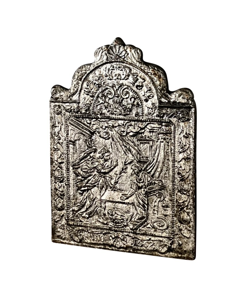 Maison Leon Van den Bogaert Year 1657 French Silvered Plate