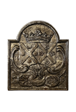 Maison Leon Van den Bogaert Jahr 1622 Französischer Antiquitäten-Teller-Kamin