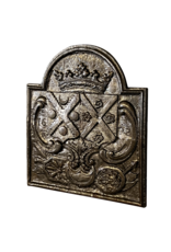 Maison Leon Van den Bogaert Jahr 1622 Französischer Antiquitäten-Teller-Kamin