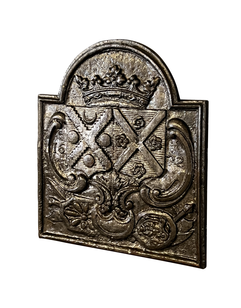 Maison Leon Van den Bogaert Plaques De Cheminée Antiques Françaises De L'année 1622