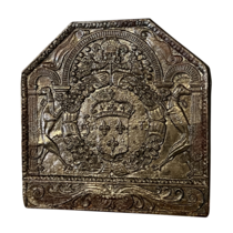 Maison Leon Van den Bogaert Divine Royal Coat of Arms — 86 cm High