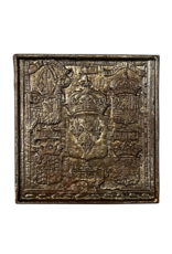 Maison Leon Van den Bogaert 1611-1622 Franse Haarden Plaat In Gietijzer