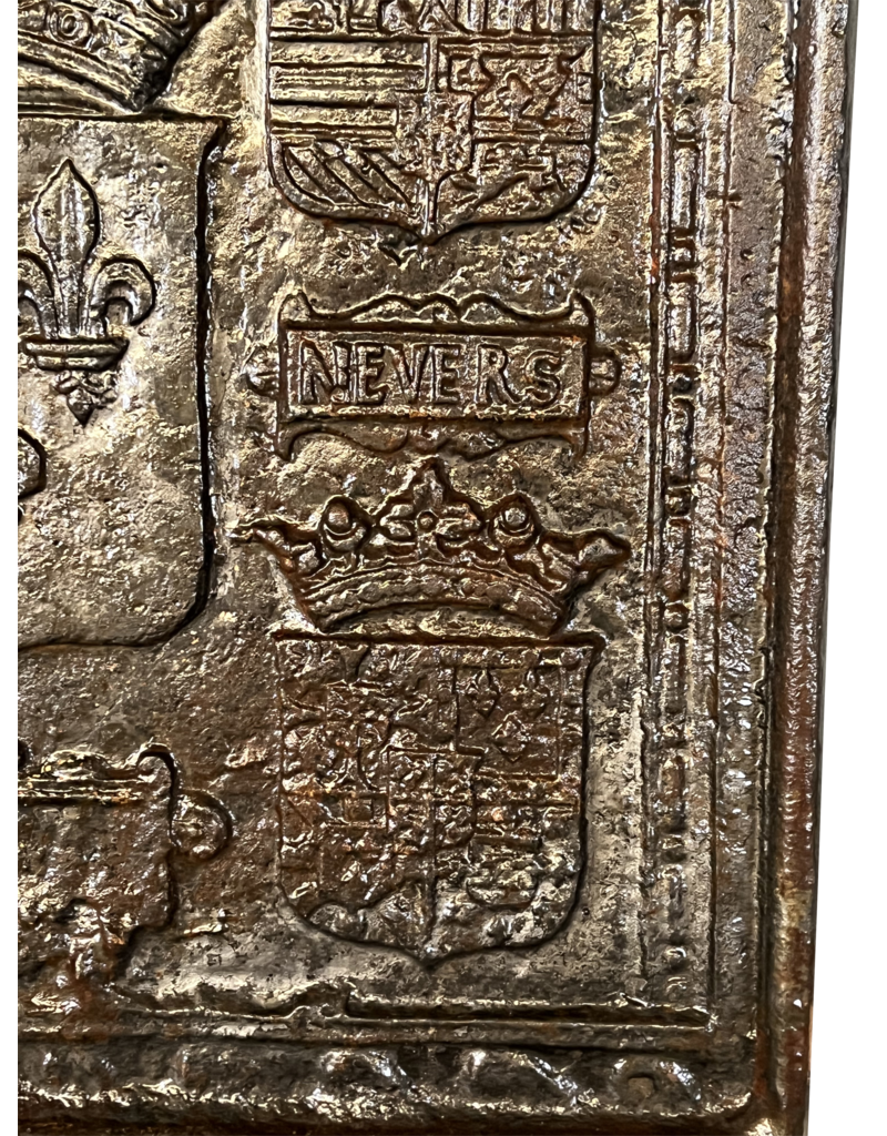 Maison Leon Van den Bogaert 1611-1622 Plaques De Cheminée Françaises En Fonte