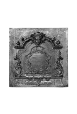 Maison Leon Van den Bogaert 19E-Eeuwse Franse Decoratieve Plaat Van Gietijzer