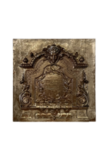 Maison Leon Van den Bogaert 19E-Eeuwse Franse Decoratieve Plaat Van Gietijzer