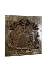 Maison Leon Van den Bogaert 19E-Eeuwse Franse Decoratieve Plaat Van Gietijzer