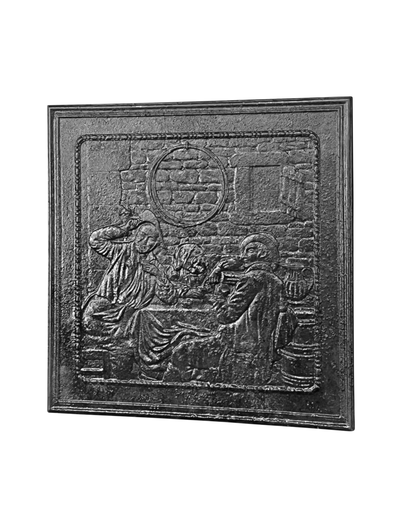 Maison Leon Van den Bogaert Wandplatte „The Inn“ aus Gusseisen