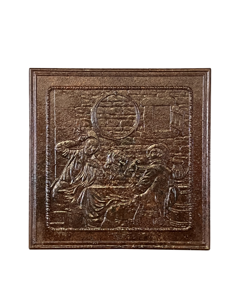 Maison Leon Van den Bogaert Wandplatte „The Inn“ aus Gusseisen