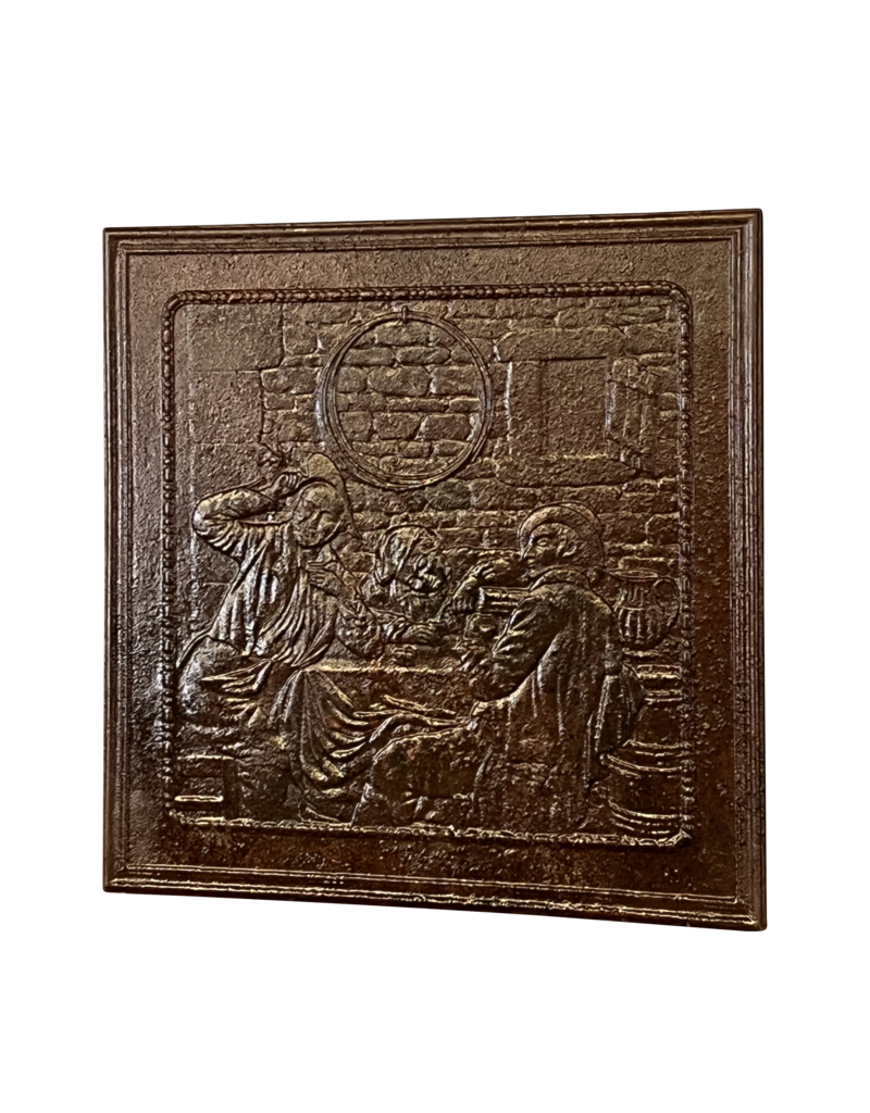 Maison Leon Van den Bogaert Wandplatte „The Inn“ aus Gusseisen