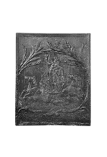 Maison Leon Van den Bogaert Kaminplatte mit Poseidon und Pferden – Beschützer der Seeleute
