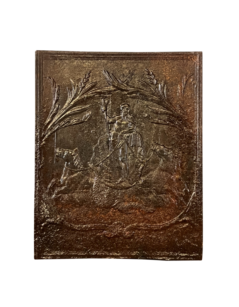 Plaque De Protection Des Marins Poséidon Avec Chevaux