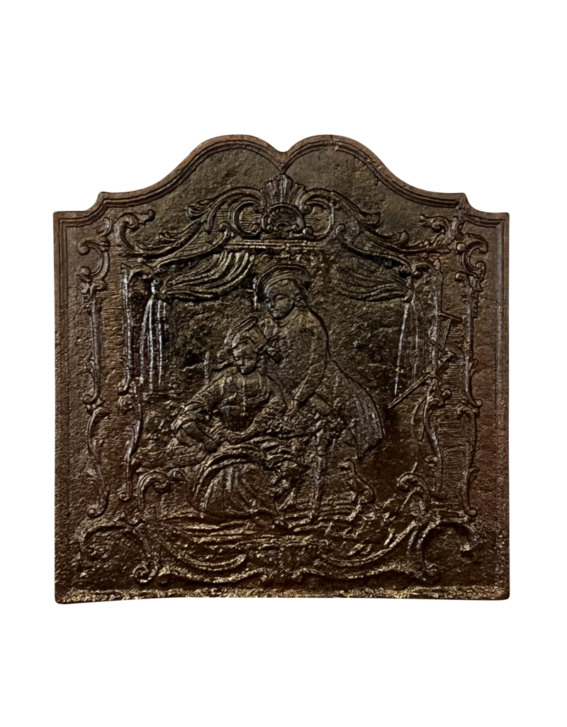 Maison Leon Van den Bogaert Kaminzubehör aus französischen dekor 18. Jahrhundert