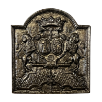 Maison Leon Van den Bogaert Haardplaat van de familie de merode voor een bruiloft uit 1716 — 82 cm hoog
