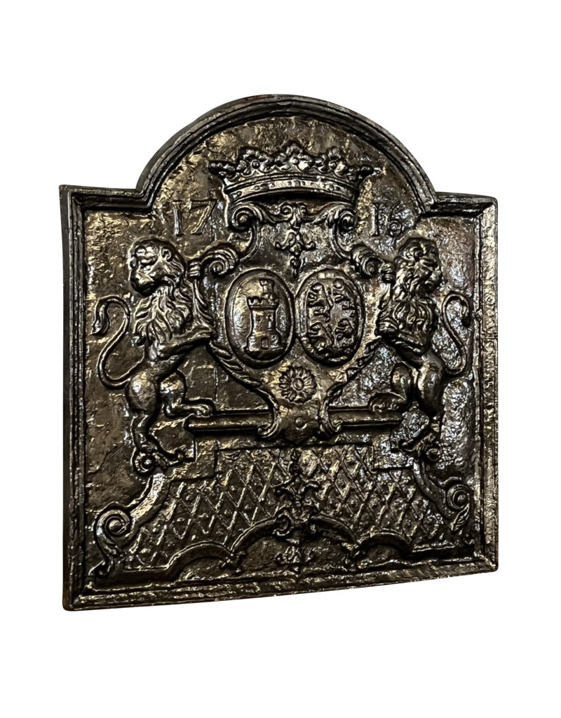 Maison Leon Van den Bogaert Haardplaat Van De Familie De Merode Voor Een Bruiloft Uit 1716