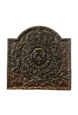 Maison Leon Van den Bogaert Plaque De Cheminée Avec Armoiries Du Roi De France